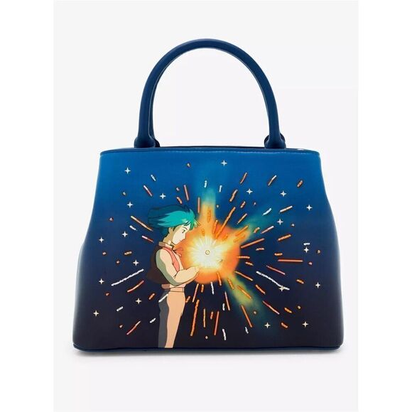 Studio Ghibli Howl's Moving Castle Young Howl Convertible Crossbody Bag - Picture 3 of 6